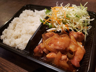 バーベキューチキン弁当