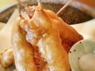 鶏もも串揚げ 1本