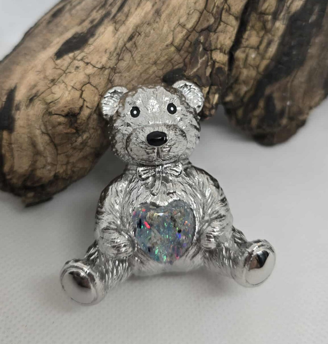 Stainless Steel Keepsake Memorial Bear