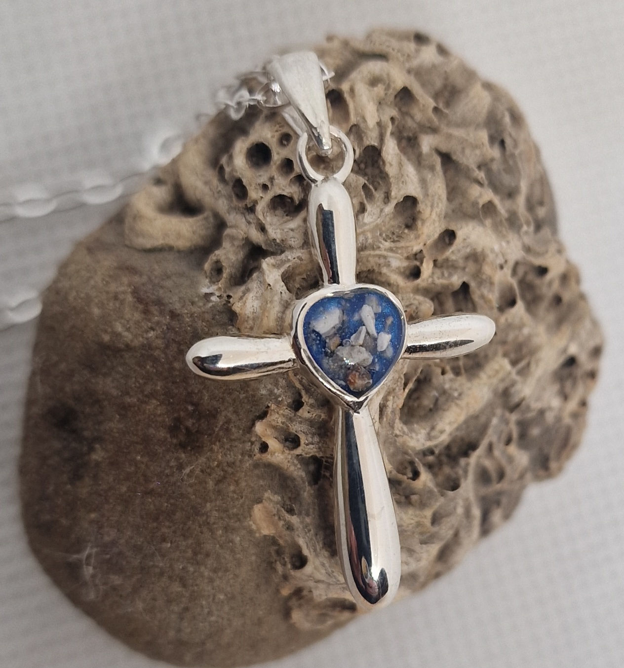 Cross My Heart Pendant Necklace