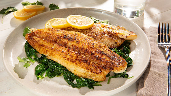 Baked Sea Bass Fillet