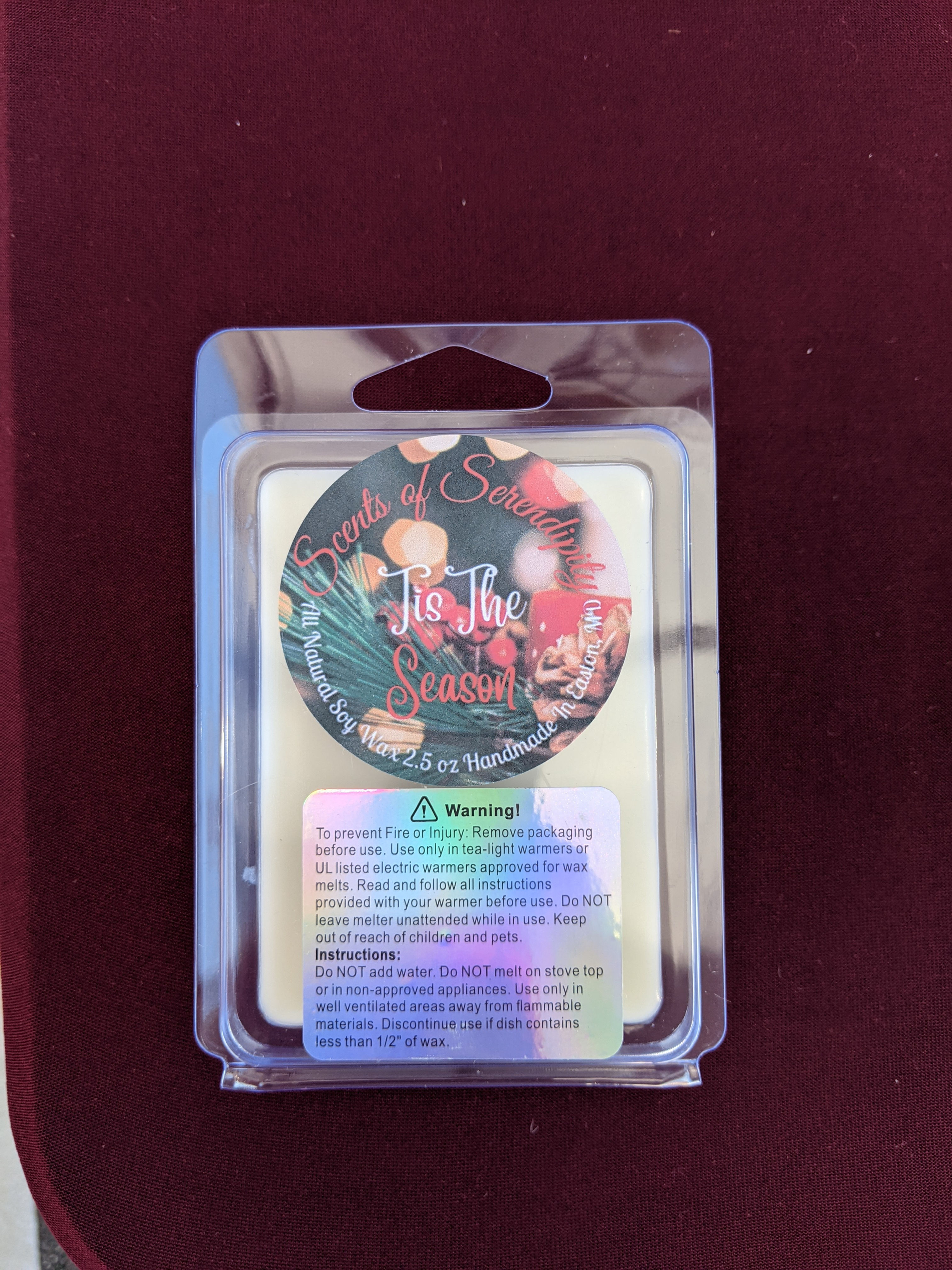 Tis The Season Soy Wax Melt