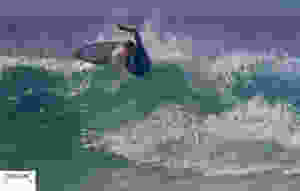 Kolohe Andino on his way to making the Quiksilver Pro Final