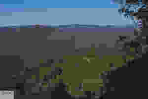 Meryla Pass looking down into Karrunga Creek Valley and Griffens Farm