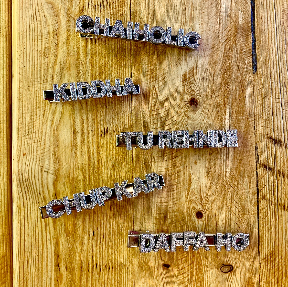 Handmade Crystal Hair Slide