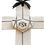 Thumbnail: Ceramic Heart Cross (Bobert's Cross) Custom Made