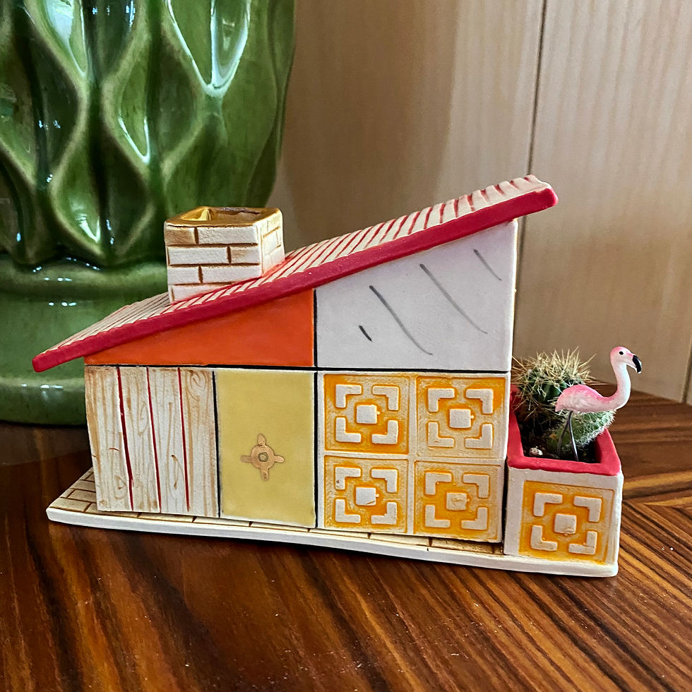 Thumbnail: MCM Red House Incense Burner