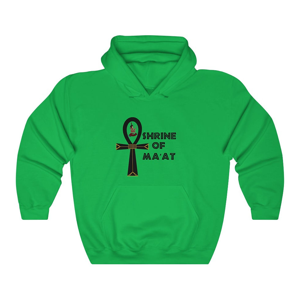Thumbnail: Shrine of Ma'at Hooded Sweatshirt