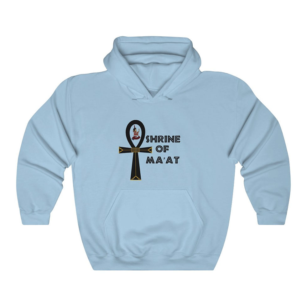 Thumbnail: Shrine of Ma'at Hooded Sweatshirt