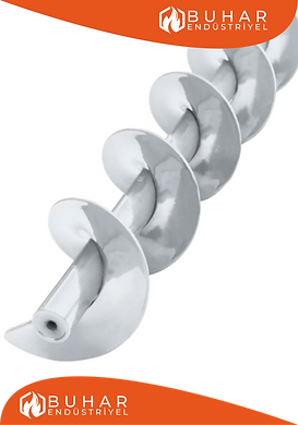 Mil üzerine kaynaklı helezon, uzun ömürlü ve sağlam.