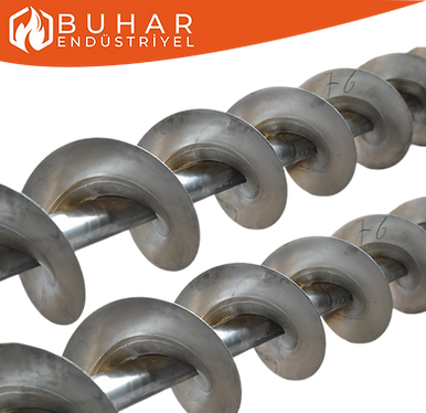 Mil üzerine kaynaklı helezon, uzun ömürlü ve sağlam.