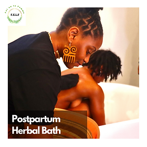 Postpartum bath