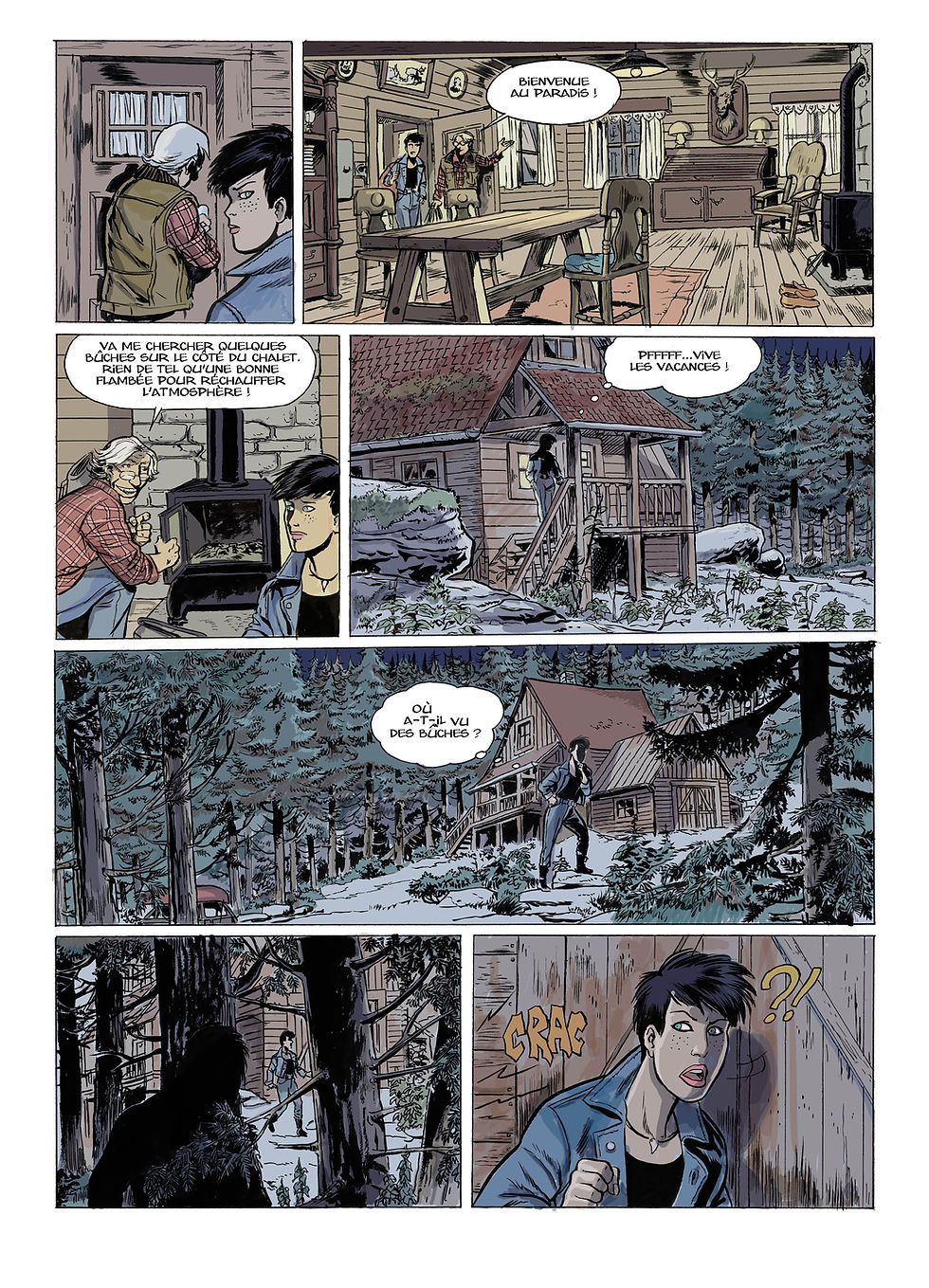 Miniature : Caroline Baldwin - Le voyageur