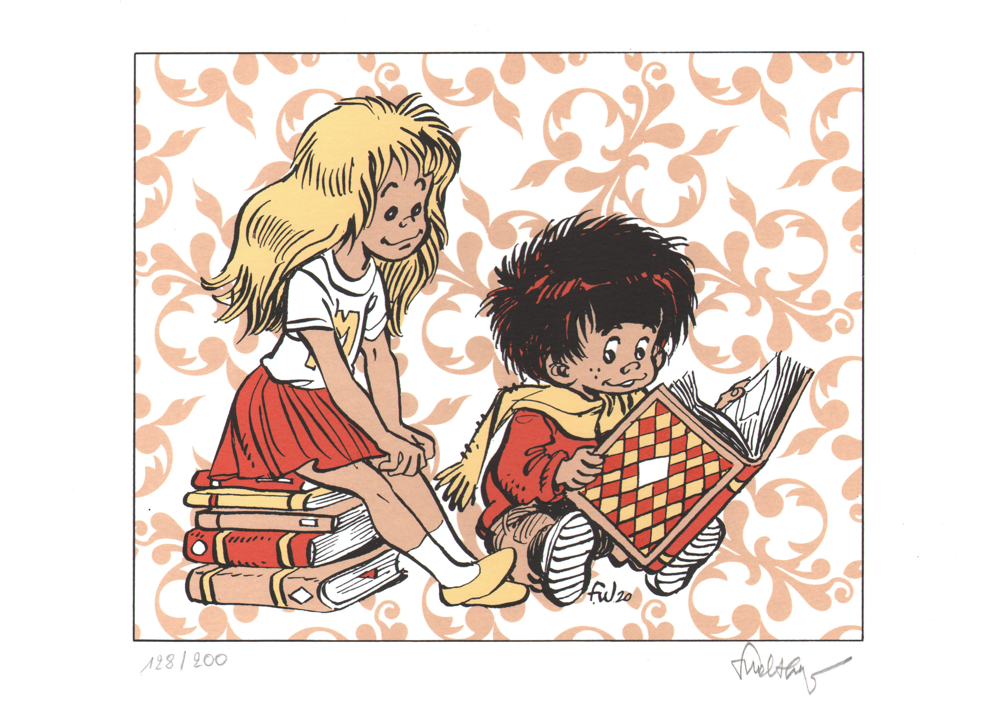 Sérigraphie "P'tit bout d'chique"