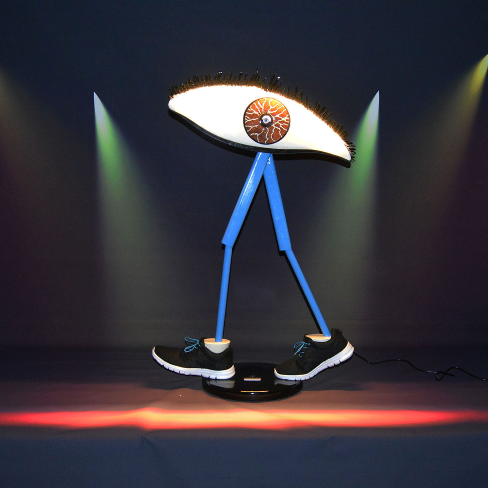 Miniature : atelier fabrice / sculptures lumineuses / céléritas celeritas 2.1
