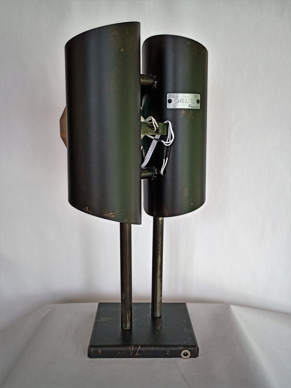 Miniature : sculpture lumineuse artiste contemporain gaïa 5