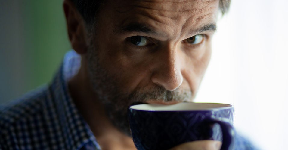 Foto Stephan mit Tasse