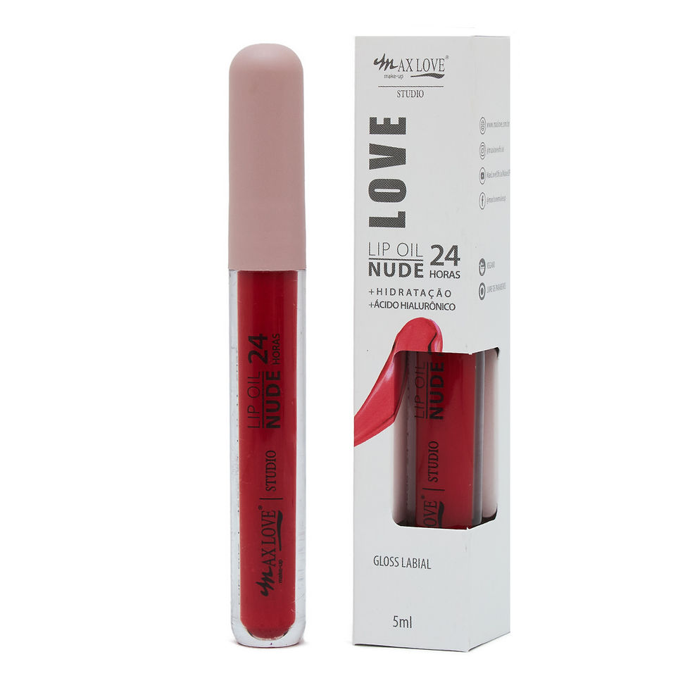 Miniatura: Lip Oil Nude 24 Hours Vegan Hydrating Max Love