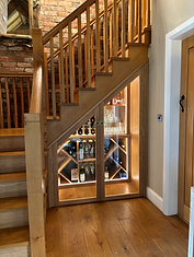 Bespoke wine cabinet