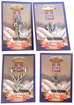 M21 LochGael Handmade Pewter Pin Badges