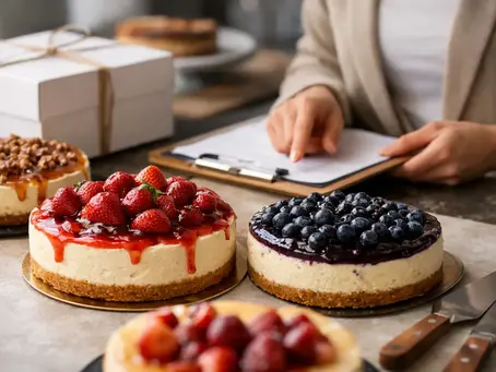 Cheesecake artesanal encomenda: como escolher