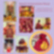 Wealth Enhancement Ritual collage with offerings