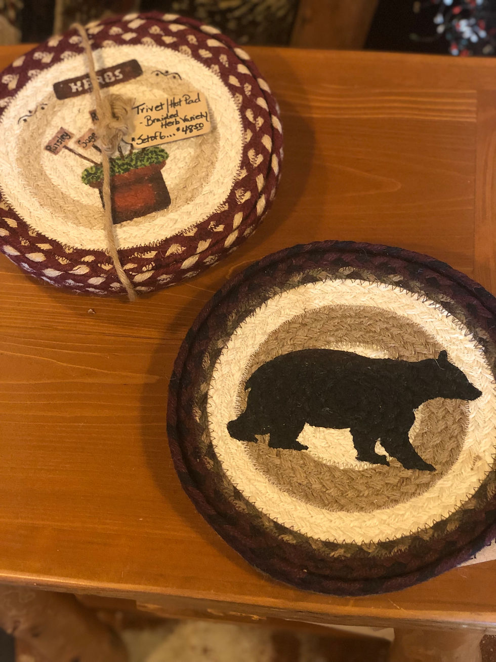 Thumbnail: Braided Coasters, Trivets & Placemats