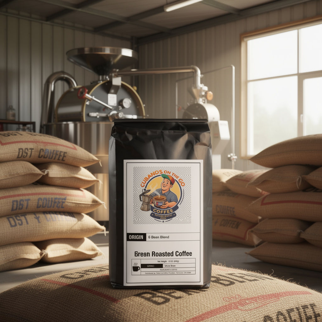 Café con mezcla de 6 granos