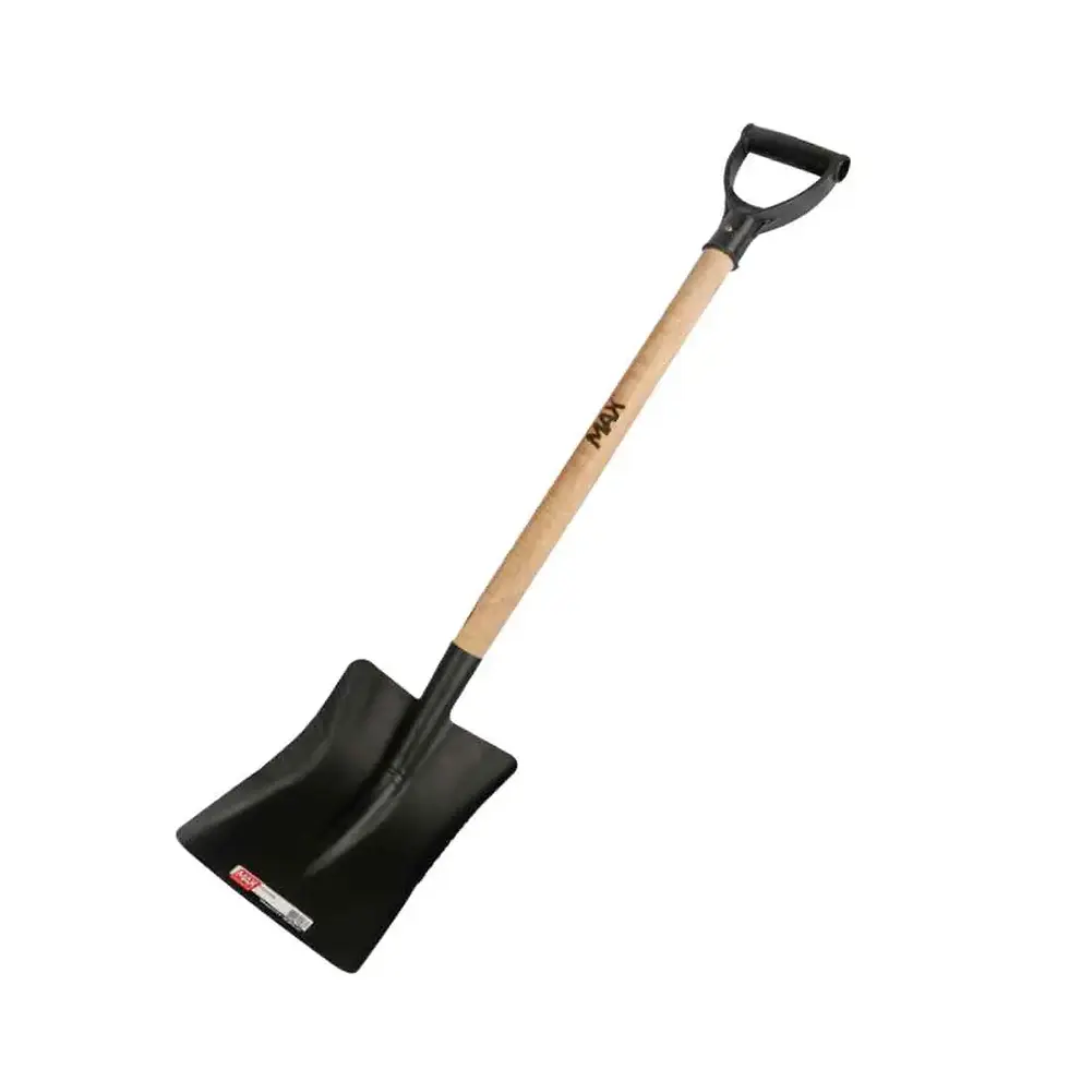 Pá quadrada Max para jardinagem e movimentação de materiais