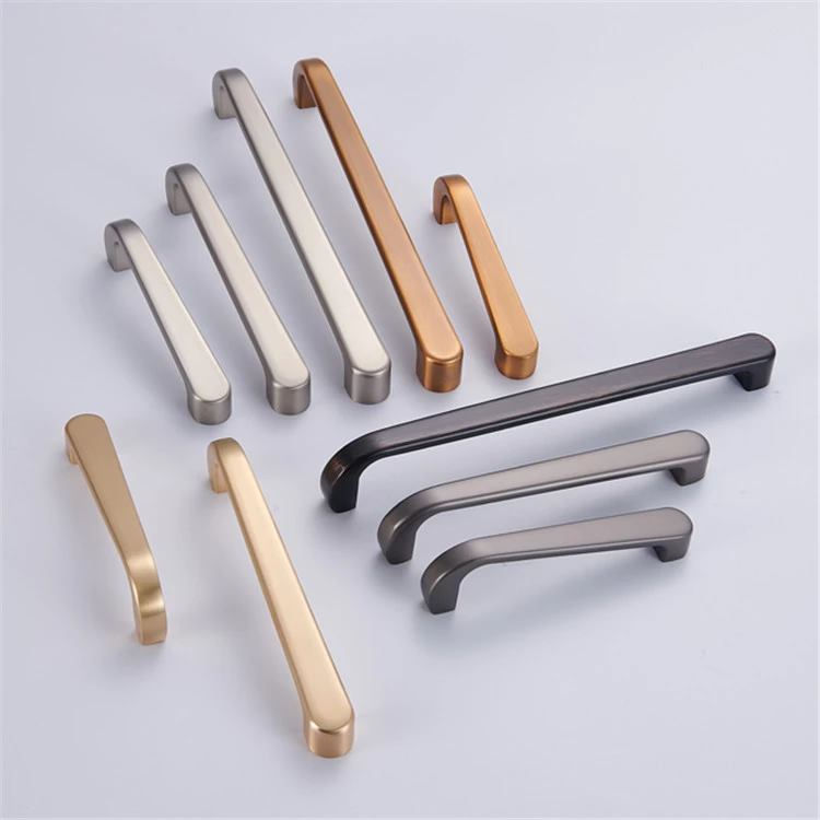 Thumbnail: Modern Zinc Alloy Living Room Kitchen Cabinet Drawer Pull Handles for Furniture