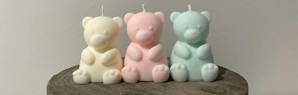 Teddy Bear Candle
