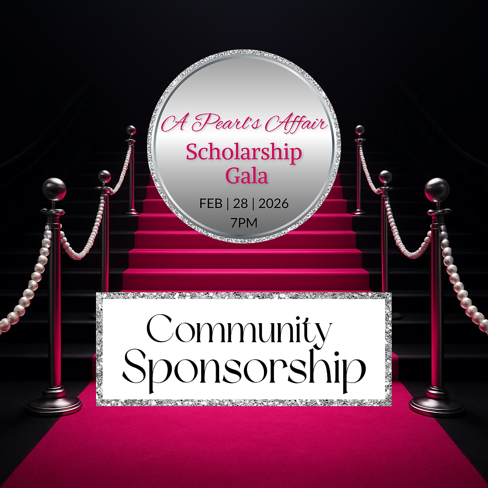 Scholarship Gala Community Sponsorship