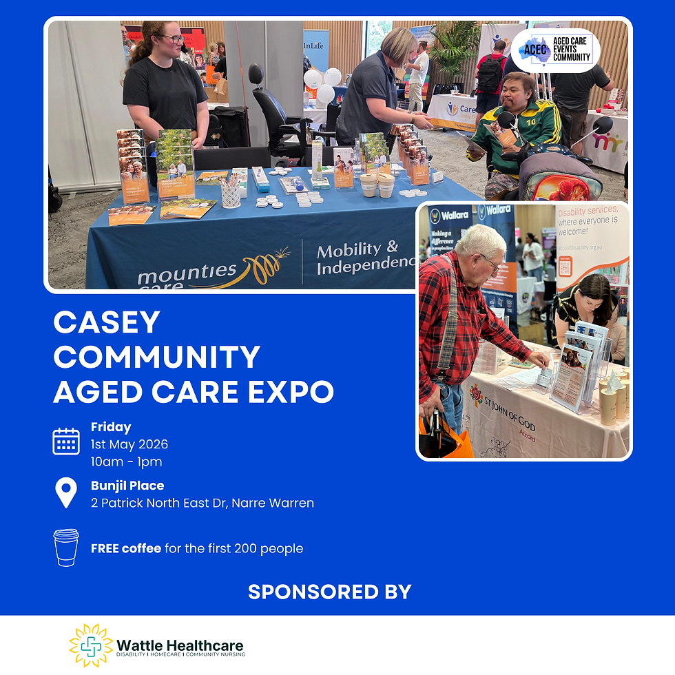 Casey Community Aged Care Expo