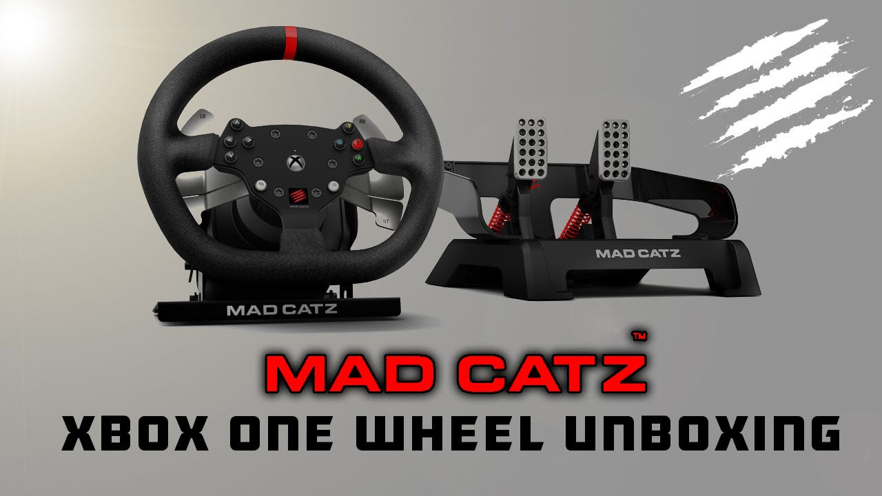 Mad Catz Pro Racing Force Feedback Wheel for Xbox