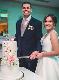 Wedding Cake Cutting photograph