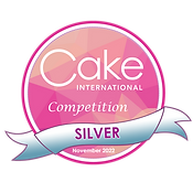 Cake International Silver Award 2022 badge