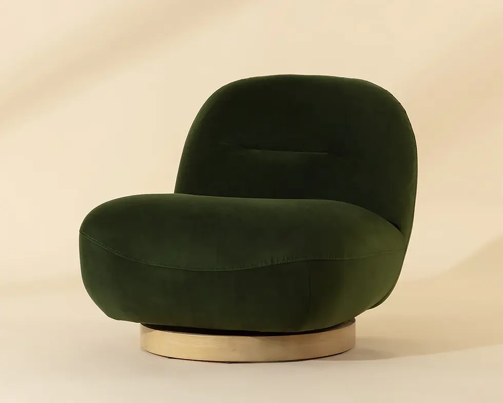 Thumbnail: Franze Swivel Lounge Chair