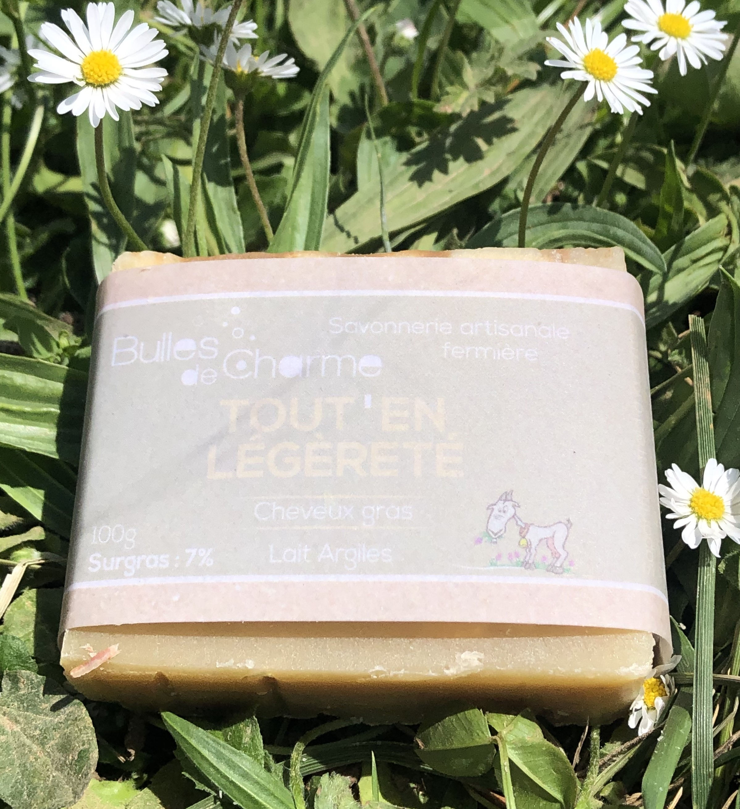 Tout en Légèreté, savon au lait de chèvre