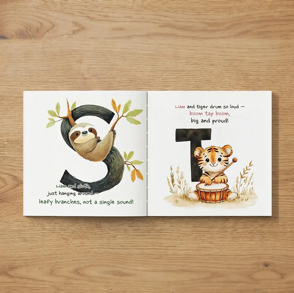 Thumbnail: Personalized ABC Story Book for Little Learners