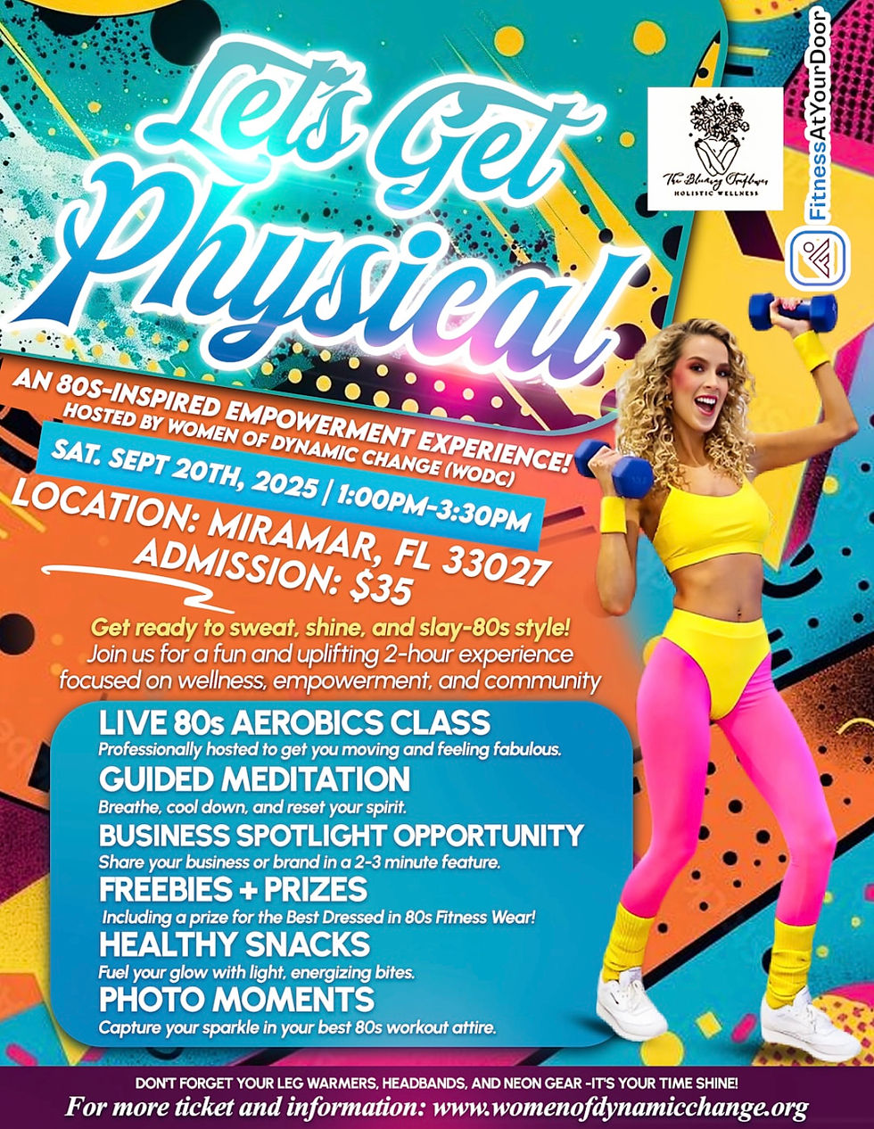 Let's Get Physical-80's Inspired Workout Experience