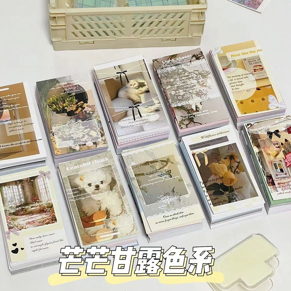 Miniatura: Korean Style Ins Ribbon Aesthetic Series Ballet Style Advanced Sticker Mute Fil