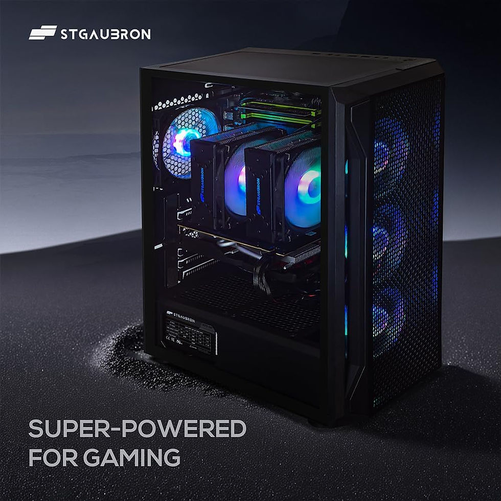 Miniaturbild: STGAubron PC para juegos de doble CPU, Intel i7 Xeon E5 dual hasta 3.7GHz, Radeo
