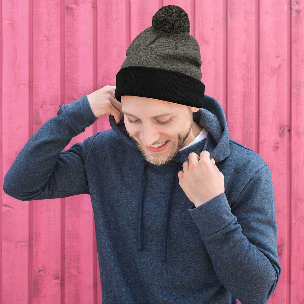 Miniaturbild: Pom-Pom Beanie . ho ho , Sport y MOnd