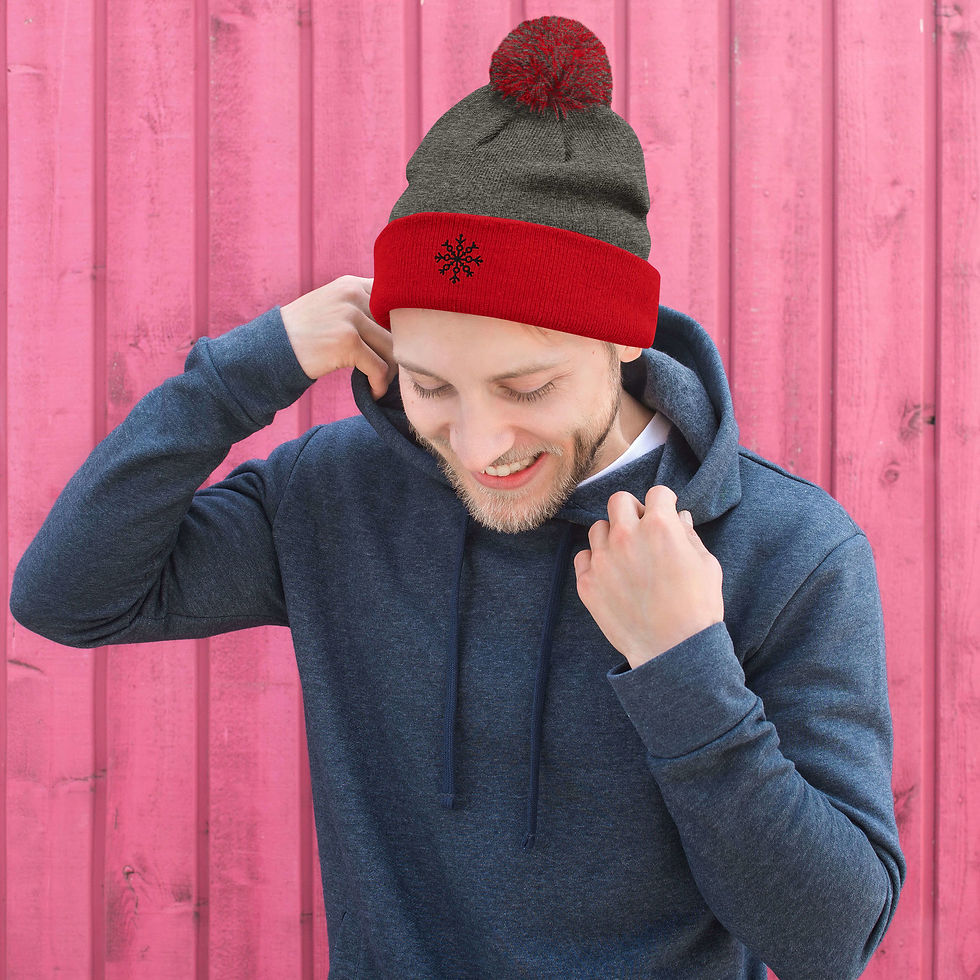 Thumbnail: Pom-Pom Beanie . ho ho , Sport y MOnd