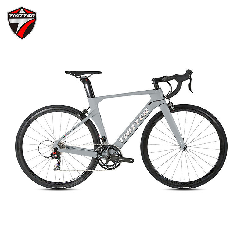 Thumbnail: R10 Carbon Fiber Road Bike 22 Variable Speed Ring Brake Racing Car Retrospecc S
