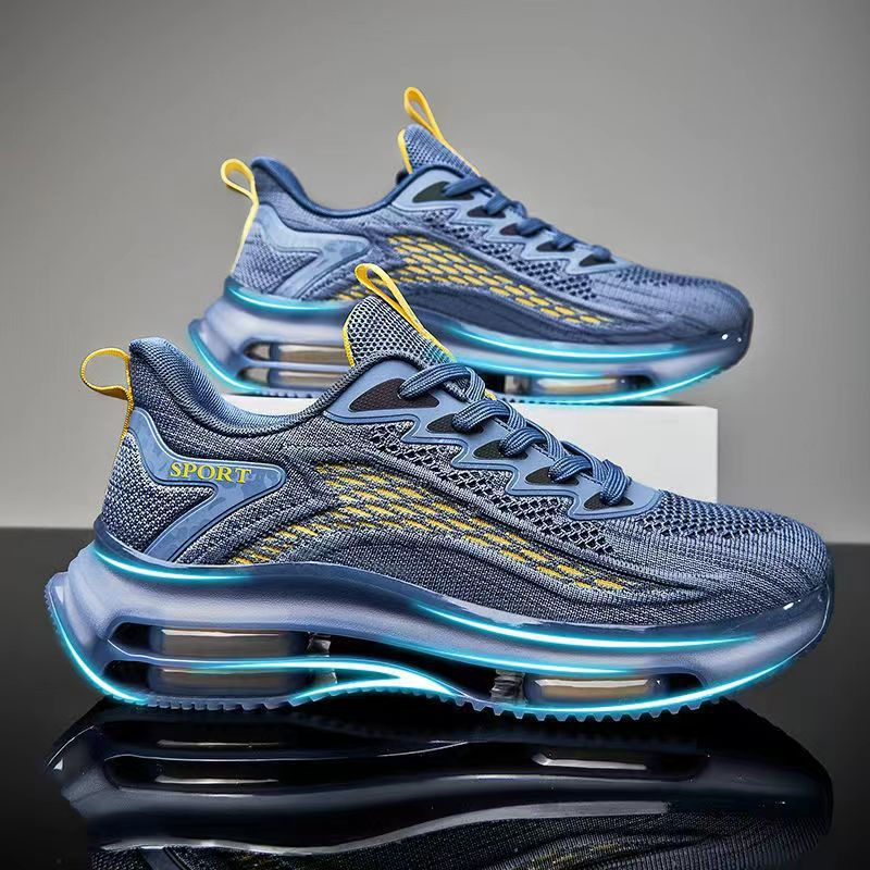 Thumbnail: Men's Shoes 2024 New Arrival Full Palm Air Cushion Running