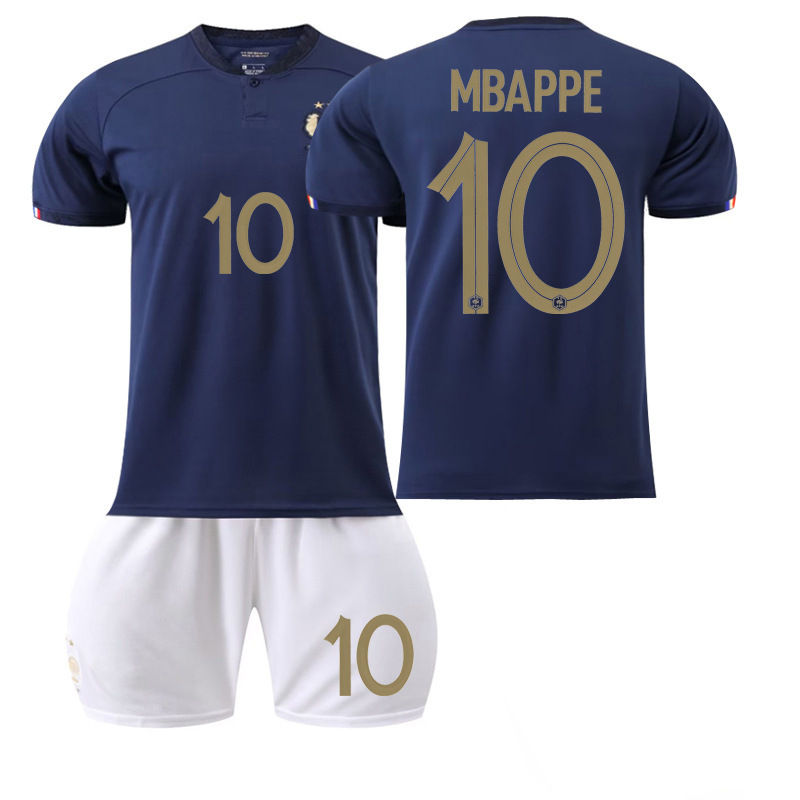 Thumbnail: World Cup Argentina No.10 Messi Jersey Brazil Neymar France Mbappe Portugal Ron
