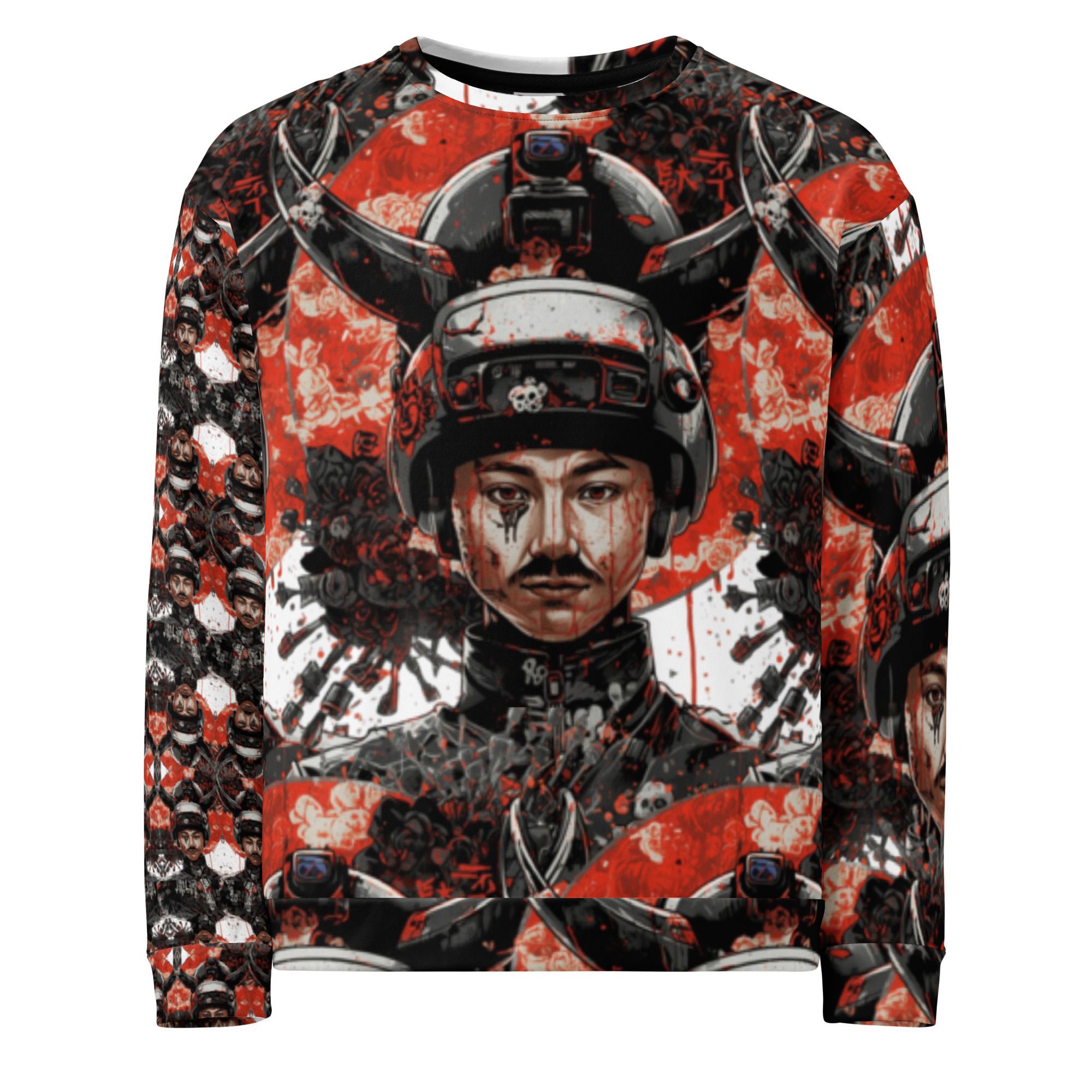 Unisex Sweatshirt, spiritu samurai