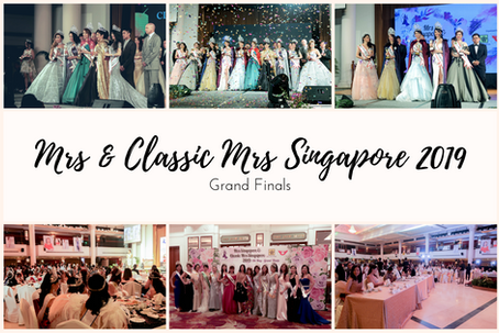 Mrs & Classic Mrs Singapore 2019 | Grand Finals