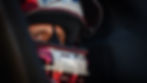 Bob Tasca III close up with his helmet on